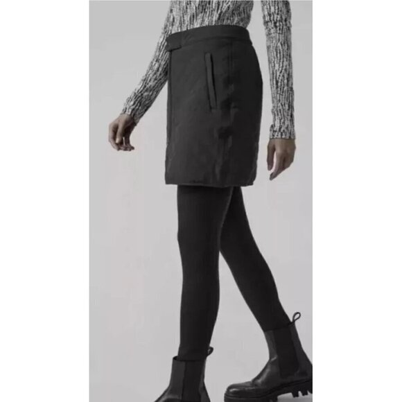 Athleta Apres Ski Skirt Black Size 6 - Picture 3 of 12